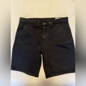 Rag & Bone Men’s Black Jean Shorts Sz 31